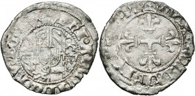 BRABANT, Duché, Philippe le Beau (1482-1506), AR quart de gros, s.d. (1490-1492), Anvers. Au titre de Maximilien de Habsbourg. D/ Armes d''Autriche-Bo...