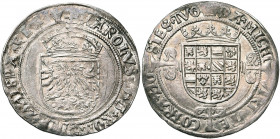 BRABANT, Duché, Charles Quint (1506-1555), AR réal d''argent (3 patards), s.d. (1521-1545), Anvers. D/ Ecu impérial couronné. R/ Ecu aux seize quartie...