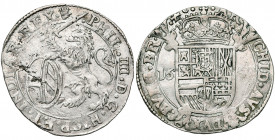 BRABANT, Duché, Philippe IV (1621-1665), AR escalin, 1640, Anvers. D/ Lion deb. à g., ten. une épée et un écu ovale d''Autriche-Bourgogne. R/ Ecu cour...