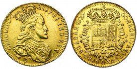 BRABANT, Duché, Charles II (1665-1700), AV double souverain, 1700, Anvers. Troisième type, à la petite couronne. D/ B. couronné et cuirassé à d., à la...