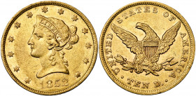 ETATS-UNIS, AV 10 dollars, 1852. Fr. 155.
Très Beau