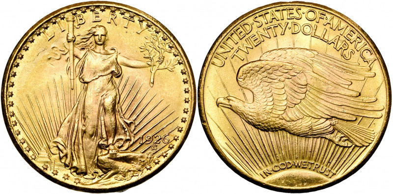 ETATS-UNIS, AV 20 dollars, 1926. Fr. 185.
Superbe