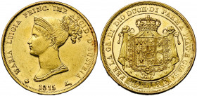 ITALIE, PARME, Marie-Louise d''Autriche (1815-1847), AV 40 lire, 1815, Milan. M. 111; G. 1; Fr. 933. Nettoyé. Petits coups.
Très Beau à Superbe