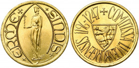 LUXEMBOURG, Charlotte (1919-1964), AV module de 40 francs, 1963. Millénaire (Ermesinde). Probst BI.01.
Fleur de Coin