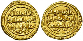 FATIMID, al-Mustansir (1036-1094), AV 1/4 dinar, date off, Siqiliya. Miles, Fatimid, -; Spahr 39; Album 721. 0,96g.
Very Fine