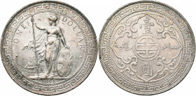 ASIA, British Trade Coinage, Victoria (1837-1901), AR dollar, 1898, Bombay. K.M. T5. Edge knicks.
Very Fine