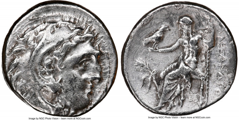 MACEDONIAN KINGDOM. Alexander III the Great (336-323 BC). AR drachm (17mm, 12). ...