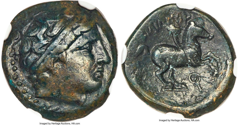 MACEDONIAN KINGDOM. Alexander III the Great (336-323 BC). AE unit (18mm, 1h). NG...