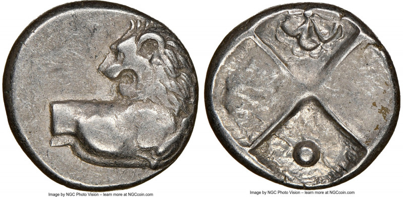 THRACE. Chersonesus. Ca. 4th century BC. AR hemidrachm (13mm). NGC VF. Persic st...