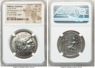 THRACE. Odessus. Ca. 125-70 BC. AR tetradrachm (21mm, 16.18 gm, 12h). NGC VF 5/5 - 3/5. Time of Mithradates VI Eupator, in the name and types of Alexa...