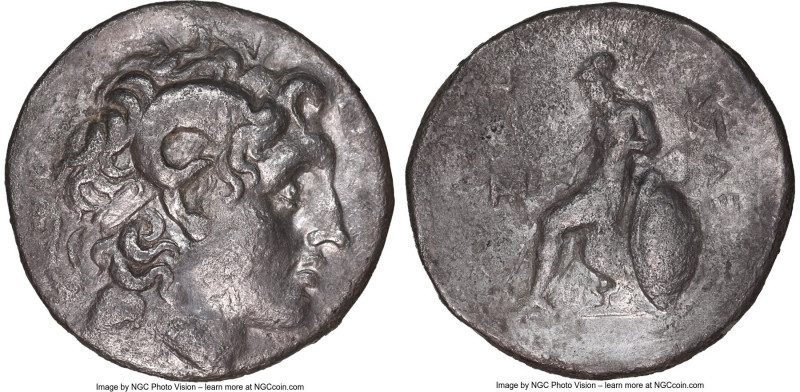 THRACIAN KINGDOM. Lysimachus (305-281 BC). AR tetradrachm (30mm, 12h). NGC Fine....
