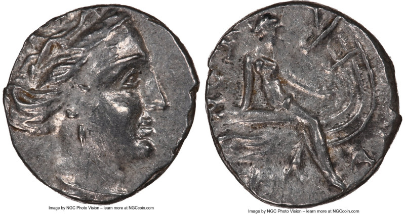 EUBOEA. Histiaea. Ca. 3rd-2nd centuries BC. AR tetrobol (14mm, 11h). NGC Choice ...