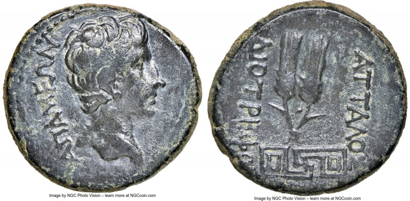 PHRYGIA. Apameia. Augustus (27 BC-AD 14). AE (19mm, 1h). NGC VF. Attalus Diotrep...