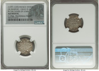 La Marche. Hugh IX-X 4-Piece Lot of Certified Deniers ND (1199-1249) Authentic NGC, Struck in the name of Louis. Weights range from 0.86-1.04gm. Sold ...