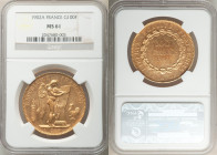 Republic gold 100 Francs 1902-A MS61 NGC, Paris mint, KM832, Fr-590. AGW 0.9334 oz. 

HID09801242017

© 2022 Heritage Auctions | All Rights Reserved