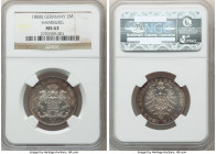 Hamburg. Free City 2 Mark 1888-J MS63 NGC, Hamburg mint, KM604. Last year of type. Toned in lilac shade with fiery orange accent. 

HID09801242017

© ...