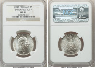 Saxony. Georg 2 Mark 1904-E MS66 NGC, Muldenhutten mint, KM1257. Untoned white surfaces with whirling luster. 

HID09801242017

© 2022 Heritage Auctio...