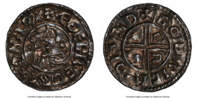 Kings of All England. Aethelred II (978-1016) Penny ND (c. 991-997) AU Details (Peck Marks) PCGS, London mint, Godric as moneyer, Crux type, S-1148. 
...
