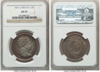 George III 1/2 Crown 1816 AU55 NGC, KM667, S-3788. Olive-gray and gold toning. 

HID09801242017

© 2022 Heritage Auctions | All Rights Reserved