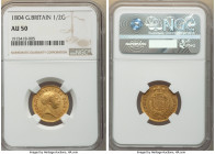 George III gold 1/2 Guinea 1804 AU50 NGC, KM651, S-3737. Lustrous and lightly toned. 

HID09801242017

© 2022 Heritage Auctions | All Rights Reserved