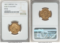 William IV gold Sovereign 1832 VF35 NGC, KM717, S-3829B. Nose to second I. 

HID09801242017

© 2022 Heritage Auctions | All Rights Reserved