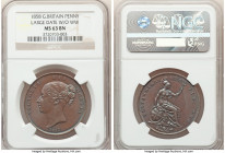 Victoria Penny 1858 MS63 Brown NGC, KM739, S-3948, Large date without WW. Glossy brown with blue toning. 

HID09801242017

© 2022 Heritage Auctions | ...
