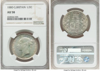 Victoria 1/2 Crown 1880 AU58 NGC, KM756, S-3889. Peach and gray toning with underlying luster. 

HID09801242017

© 2022 Heritage Auctions | All Rights...