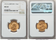 George V gold Sovereign 1913 MS64 NGC, KM820. AGW 0.2355 oz. 

HID09801242017

© 2022 Heritage Auctions | All Rights Reserved