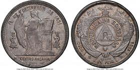 Republic Peso 1892/0 AU55 NGC, KM52. Lilac and apricot toned. Clear overdate. 

HID09801242017

© 2022 Heritage Auctions | All Rights Reserved