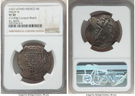Philip IV "Lucayan Beach Pirate Treasure" 4 Reales ND (1621-1667)-Mo VF30 NGC, Mexico City mint, KM38. 13.40gm. Includes Spink & Son. Ltd Box and cert...