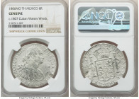 Charles IV "Cuban Waters" Shipwreck 8 Reales 1806 Mo-TH Genuine NGC, Mexico City mint, KM109. (c. 1807) Cuban Waters wreck. 

HID09801242017

© 2022 H...