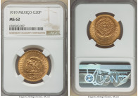 Estados Unidos gold 20 Pesos 1919 MS62 NGC, Mexico City mint, KM478. AGW 0.4823 oz. 

HID09801242017

© 2022 Heritage Auctions | All Rights Reserved