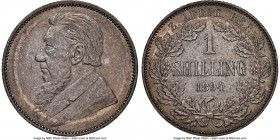 Republic Shilling 1894 AU58 NGC, Pretoria mint, mint, KM5. 

HID09801242017

© 2022 Heritage Auctions | All Rights Reserved