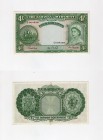 Bahamas, 4 Shillings, 1954, XF / AUNC, p13b
serial number: A/3 004359, signs: George Vincent Higgs- William Hart Sweeting- Basil Burnside, Queen Eliz...