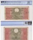 Belgium, 100 Francs, 1944, VF, p123
PCGS 25, serial number: K3 263535, Queen Elizabeth and King Albert portrait