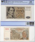 Belgium, 100 Francs, 1959, VF, p129c
PCGS 35, serial number: 15272.F.669, King Leopold portrait