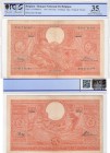 Belgium, 100 Francs, 1944, VF, p114
PCGS 35, serial number: 13417.R.666