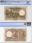 Belgium, 50 Francs, 1927, VF, p100
PCGS 30, serial number: 0036.Q.0843
