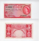 British Caribbean, 1 Dollar, 1959, AUNC, p7c
serial number: J3 543494, Queen Elizabeth II portrait