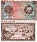 Cyprus, 250 Mils, 1964, UNC, p41, COLOR TRİAL SPECİMEN
no serial number, no sign, RARE