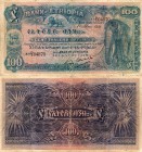 Etiopıa, 100 Thalers, 1932, FINE (-), p10
serial number: D/1 04870, RARE
