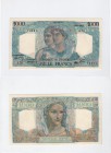 France, 1000 Francs, 1945, UNC, p130a
serial number: E.70-70297, Minerva and Hercules portrait