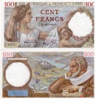 France, 100 Francs, 1942, UNC, p94
serial number: G.27975-059