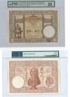 French İndo-China, 100 Piastres, 1936-1939, VF, p51d, RARE
PMG 35, serial number: J.231.106