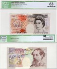 Great Britain, 10 Pounds, 1992, UNC, p383a
ICG 63, serial number: A32 562301, sign: Kentfield, Queen Elizabeth II portrait, FİRST PREFİX