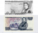 Great Britain, 5 Pounds, 1988, UNC, P378f
serial number: RL17 931217, sign: Gill, Queen Elizabeth II portrait