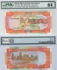 Macau, 1000 Patacas, 1999, UNC, p75a
PMG 65, serial number: AS 11233