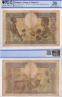 Madagascar, 100 Francs, 1937, VF, p40
PCGS 30, serial number: R.1392 365