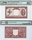 Malta, 1 Pound, 1951, UNC, p22a
PMG 64, EPQ, serial number: A/19 046556, King George VI portrait
