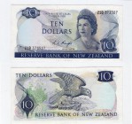 New Zealand, 10 Dollars, 1975, UNC, p166c
serial number: 21B 373527, sign: Knight, Queen Elizabeth II portrait